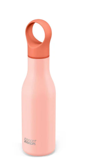 Joseph   Joseph   Loop™   500ml   Stainless-steel   Vacuum   Insulated   Water   Bottle   Coral